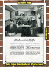 Metal Sign - 1953 Milwaukee Road the Caf Lounge 2 - 10x14 inches