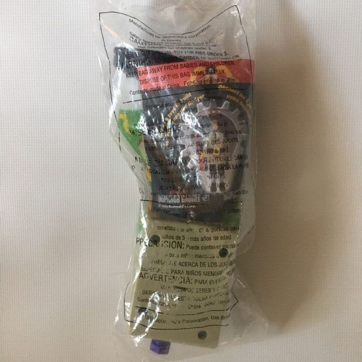 1999 McDonald's Inspector Gadget #5 Happy Meal Toy Leg - Picture 2 of 2