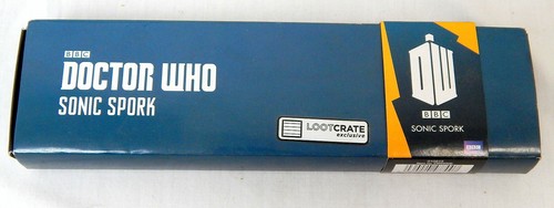 1H BBC DOCTOR WHO SONIC SPORK Loot Crate Exclusive 2009 TV Series New In Box! - Picture 3 of 4