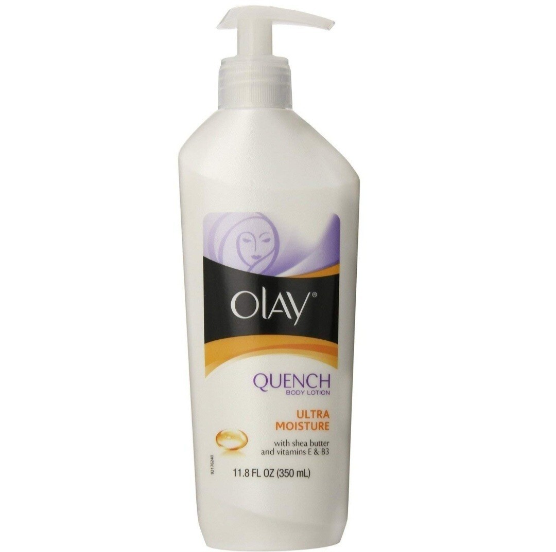 Olay Quench Ultra Moisture Body Lotion w/Shea Butter E & B3 11.8 oz Pump NEW