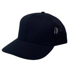 Union Made in USA - Snapback Mesh Lowstyle Cap Hat Black