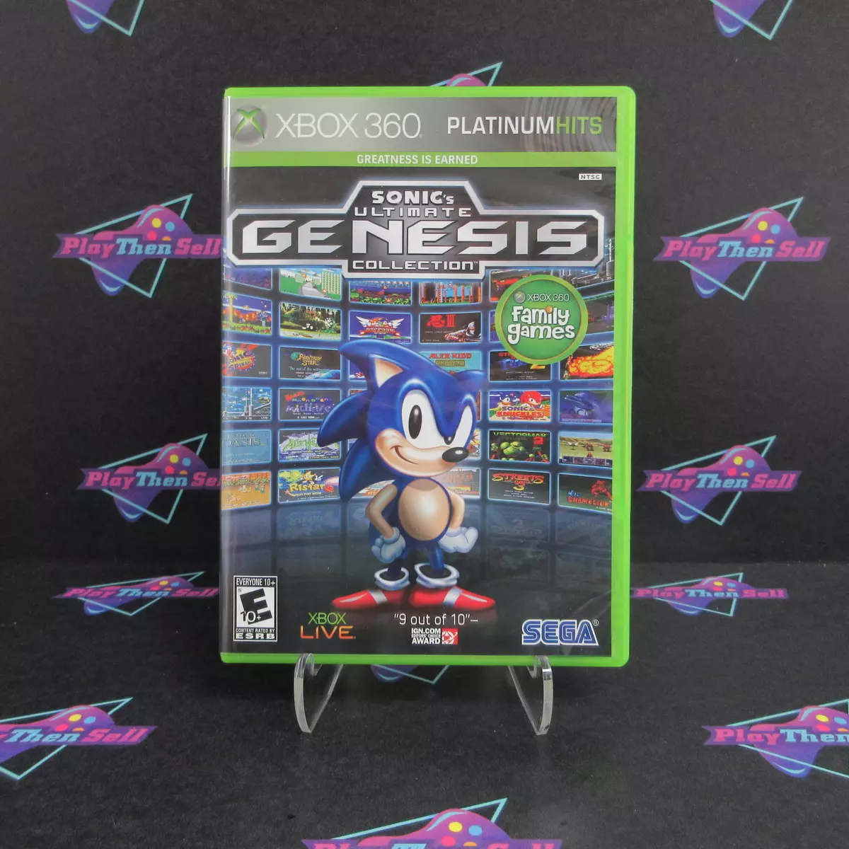 Jogos 360 sonic, extra