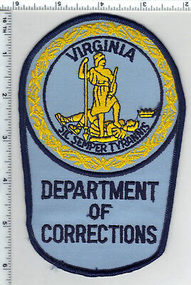 corrections virginia department patch 1980 shoulder