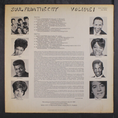 VARIOUS: soul from the city, vol. 1 Soul City (3) 12