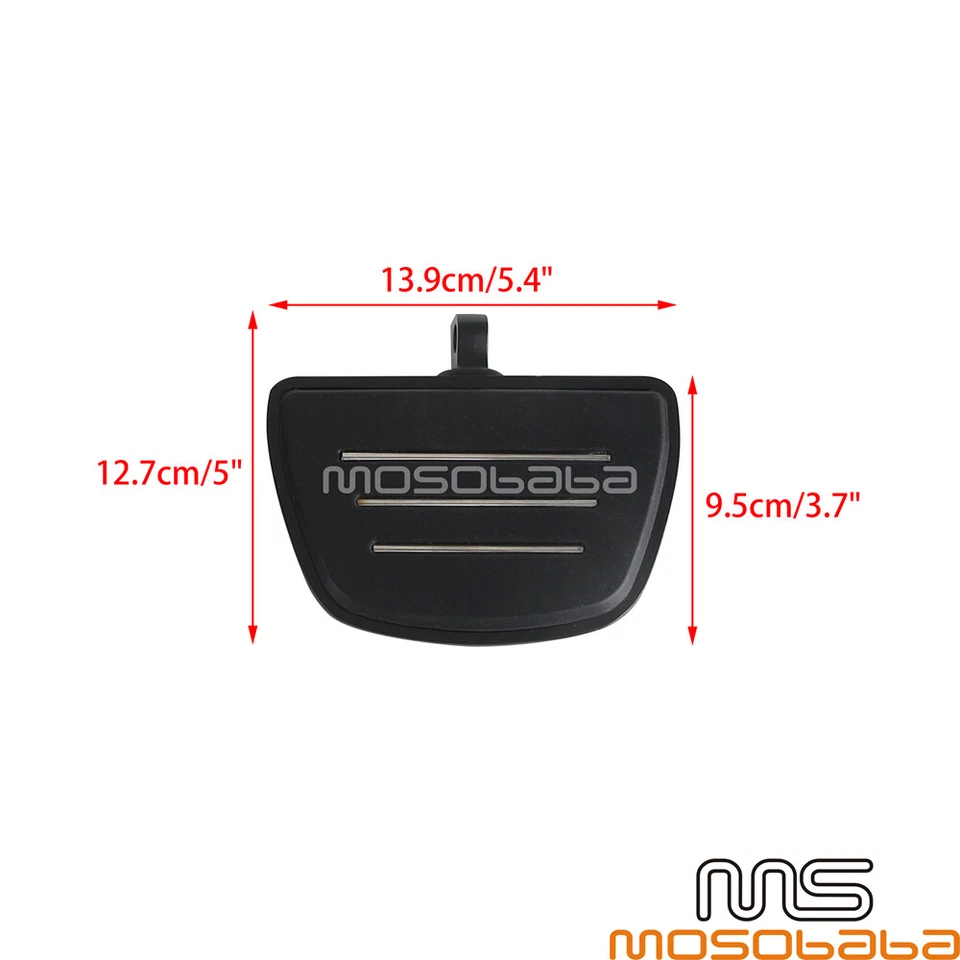 For Harley Breakout Hard Candy Custom FXSB Chrome Foot Pegs Footpegs Set Pedals - Image 2 of 4