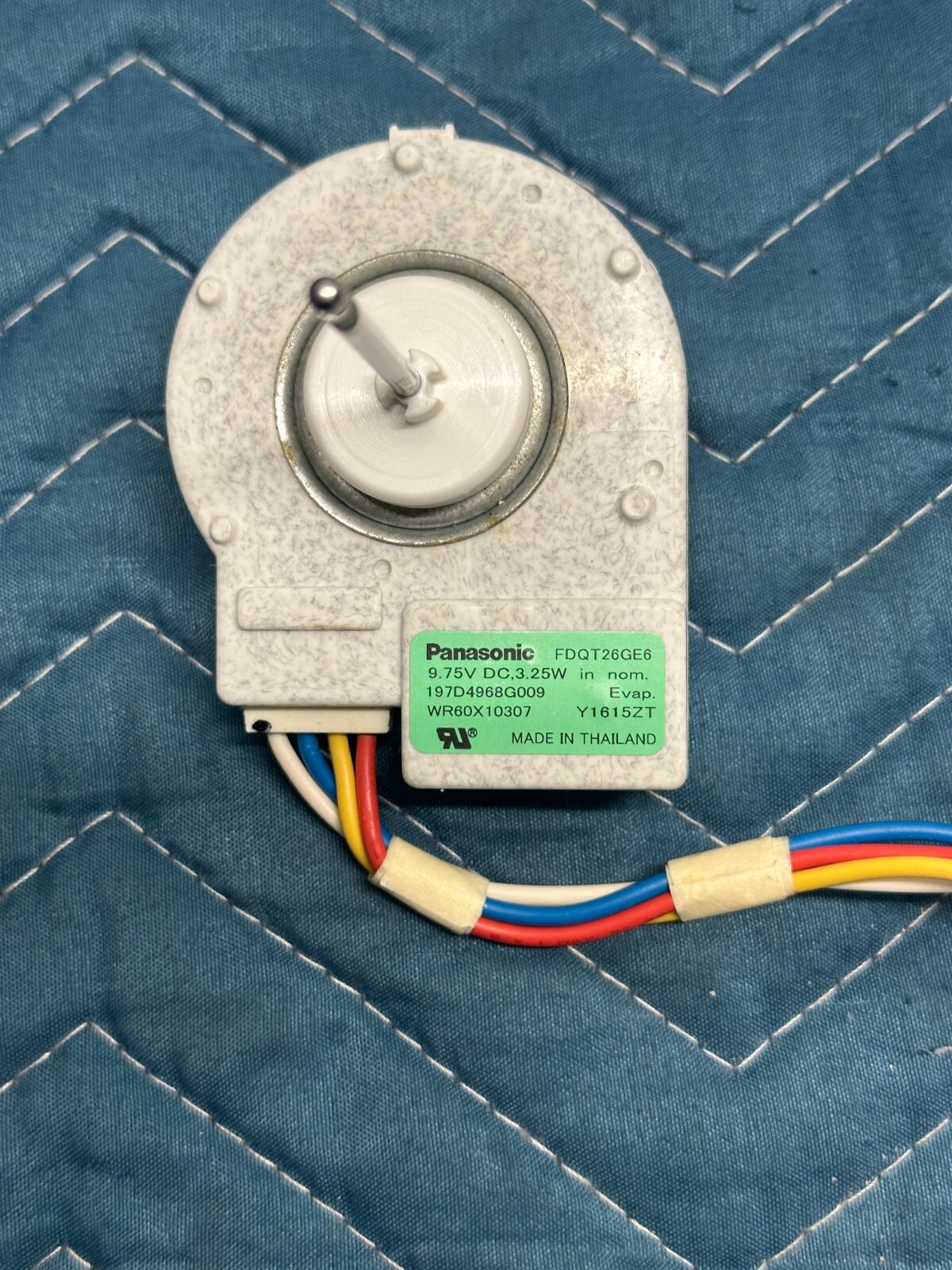 WR60X10307 197D4968G013 GE Refrigerator Evaporator Fan Motor OEM eBay