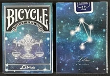 Bicycle Constellation V2 Libra zodiac playing cards