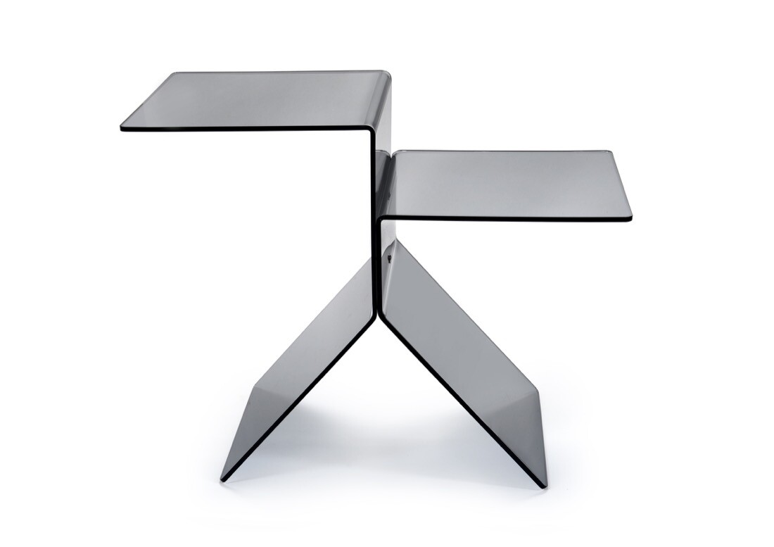 Tavolino BANGLES, fumè, catalogo IPlex, codice I00206073T74 IPLEX TAVOLINO