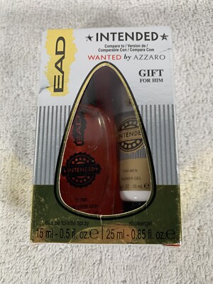 EAD Intended & shower gel Wanted by AZZARO Gift For Him