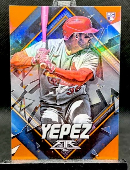 JUAN YEPEZ 2022 Topps Fire Orange Foil RC #124 /299