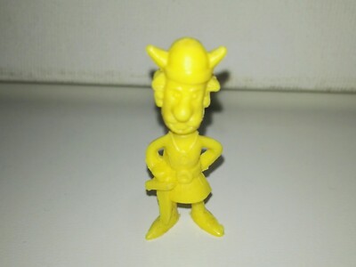 Dunkin Figure :Gorm (Yellow)Vickie the viking/el Vikingo PVC 70's very rare