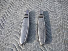 Rare Vintage 1938 1939 Chevy Chevrolet Sport Coupe Master Deluxe Bumper Guards