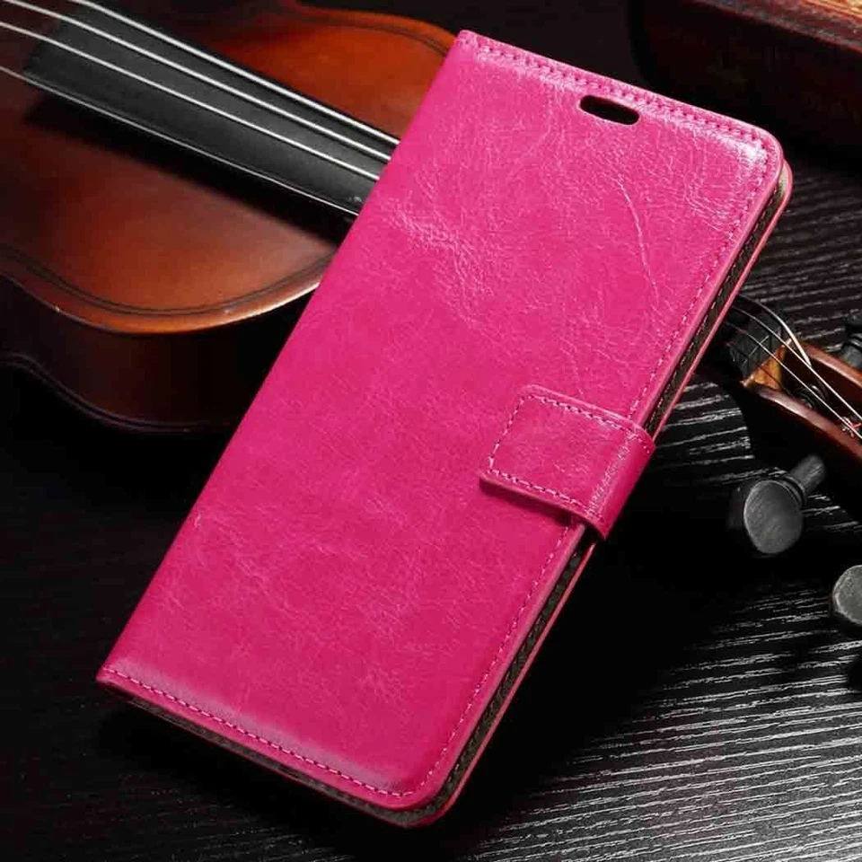 Wallet Book Flip Leather Cover Case For Huawei P8 P20 P30 Mate20 Pro Y7 PSmart20 - Image 2 of 4