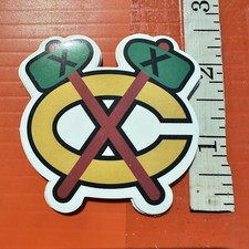 Chicago Black Hawks Decal Sticker NHL Hockey Logo Free Fast US Shipping