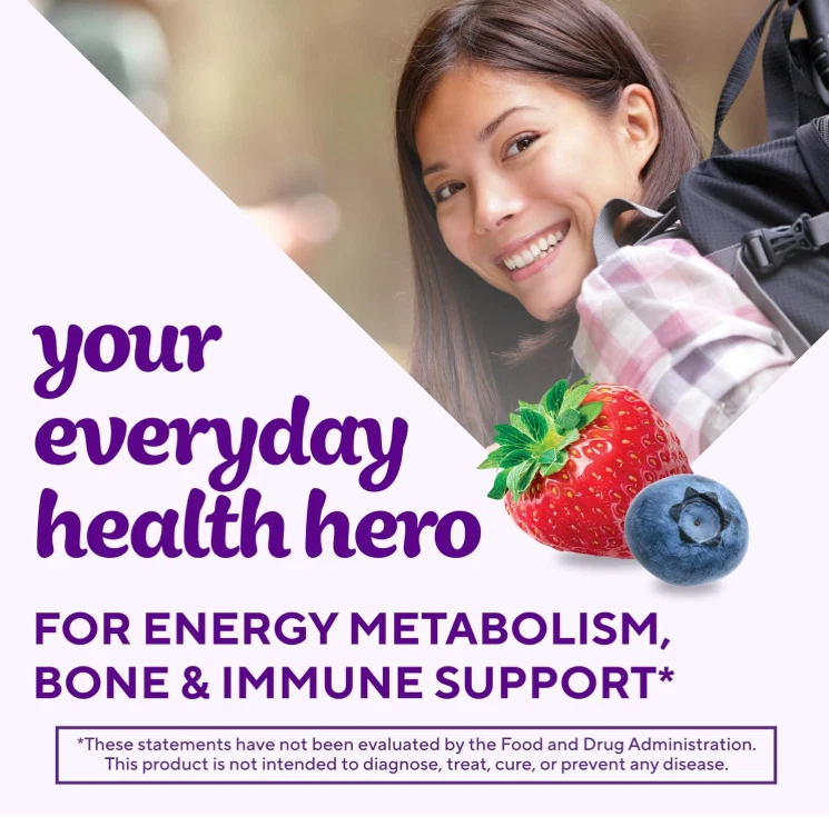 Vitafusion Womens Multivitamin Gummies, Berry Flavored Daily Vitamins for...  - Image 3 of 4