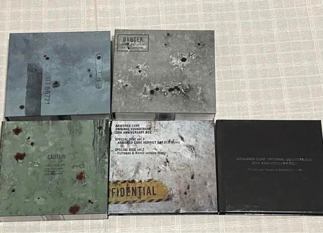 ARMORED CORE ORIGINAL SOUNDTRACK 20th ANNIVERSARY BOX CD From Japan used ARMORED CORE ORIGINAL SOUNDTRACK 20th ANNIVERSARY BOX CD From Japan used