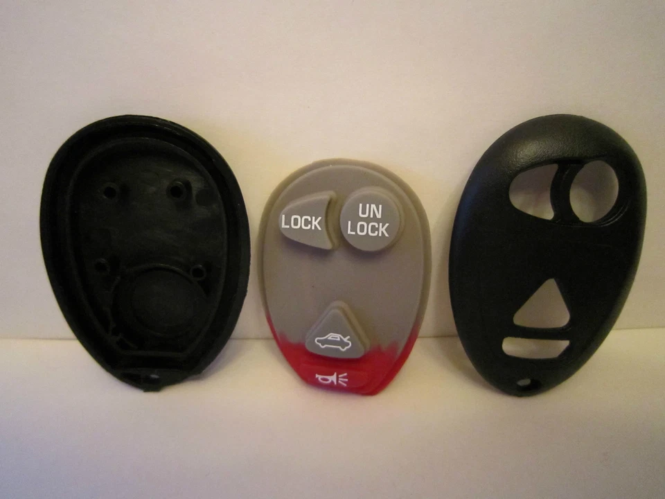 *BRAND NEW* GM BUICK PONT 4 Button Remote Keyless Entry Fob Case And Button Pad - Image 3 of 3