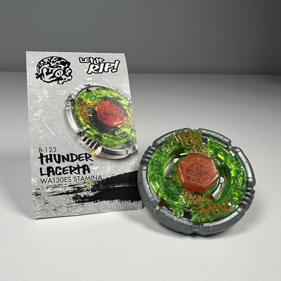 Thunder Lacerta WA130ES Beyblade Hasbro Metal Masters - With Card