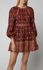 Ulla Johnson Daya Mini Dress Sequin Embellished Cocktail Embroidered XS-2 269850