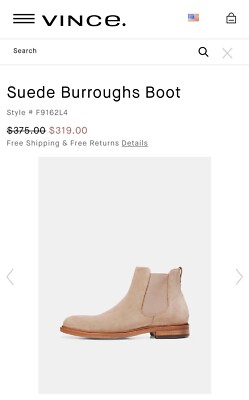 Vince Suede Burroughs Chelsea Boots Vince Men main image 2