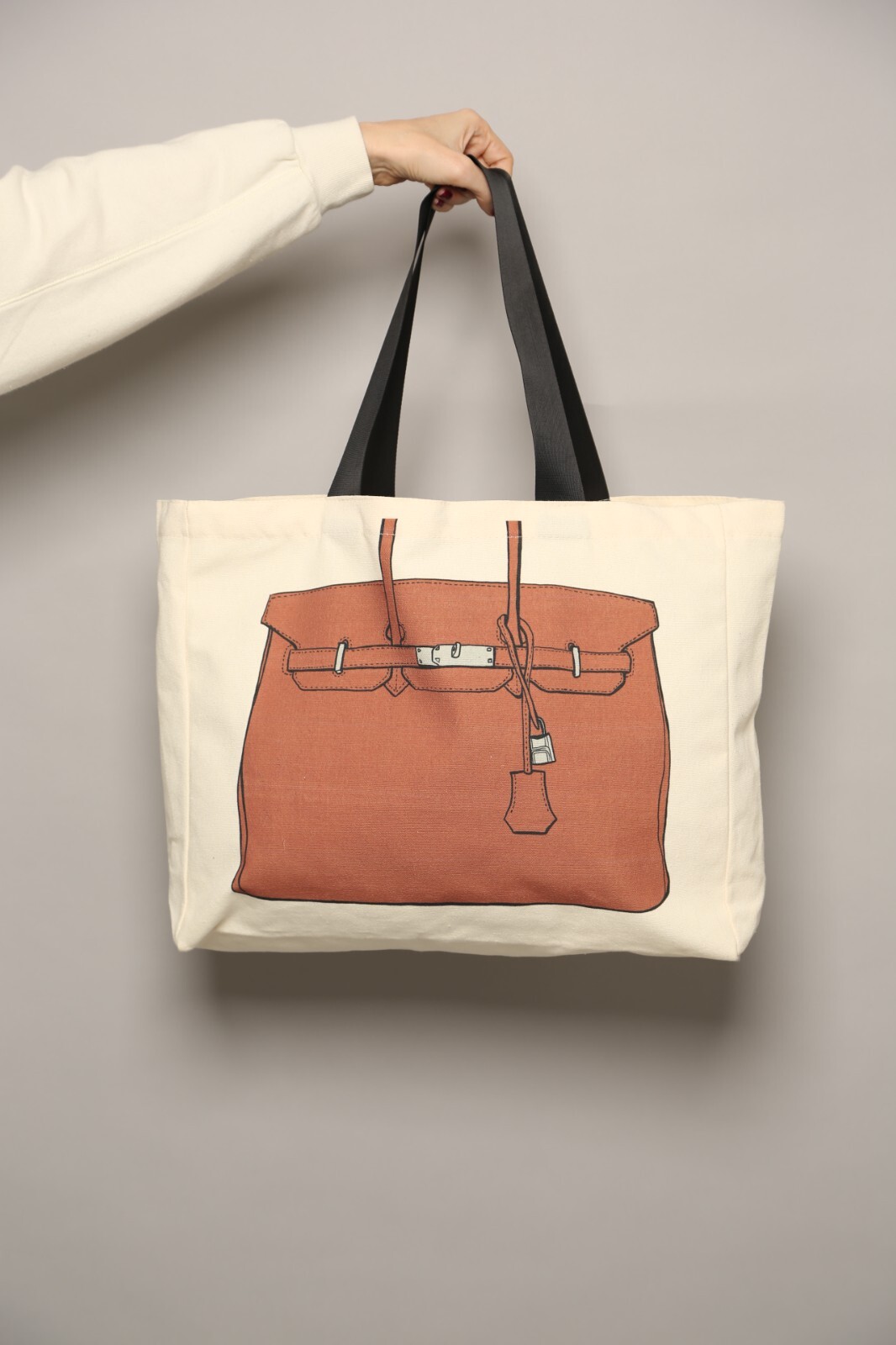 VintyLux Tote Bag Merch, limited edition, Brown