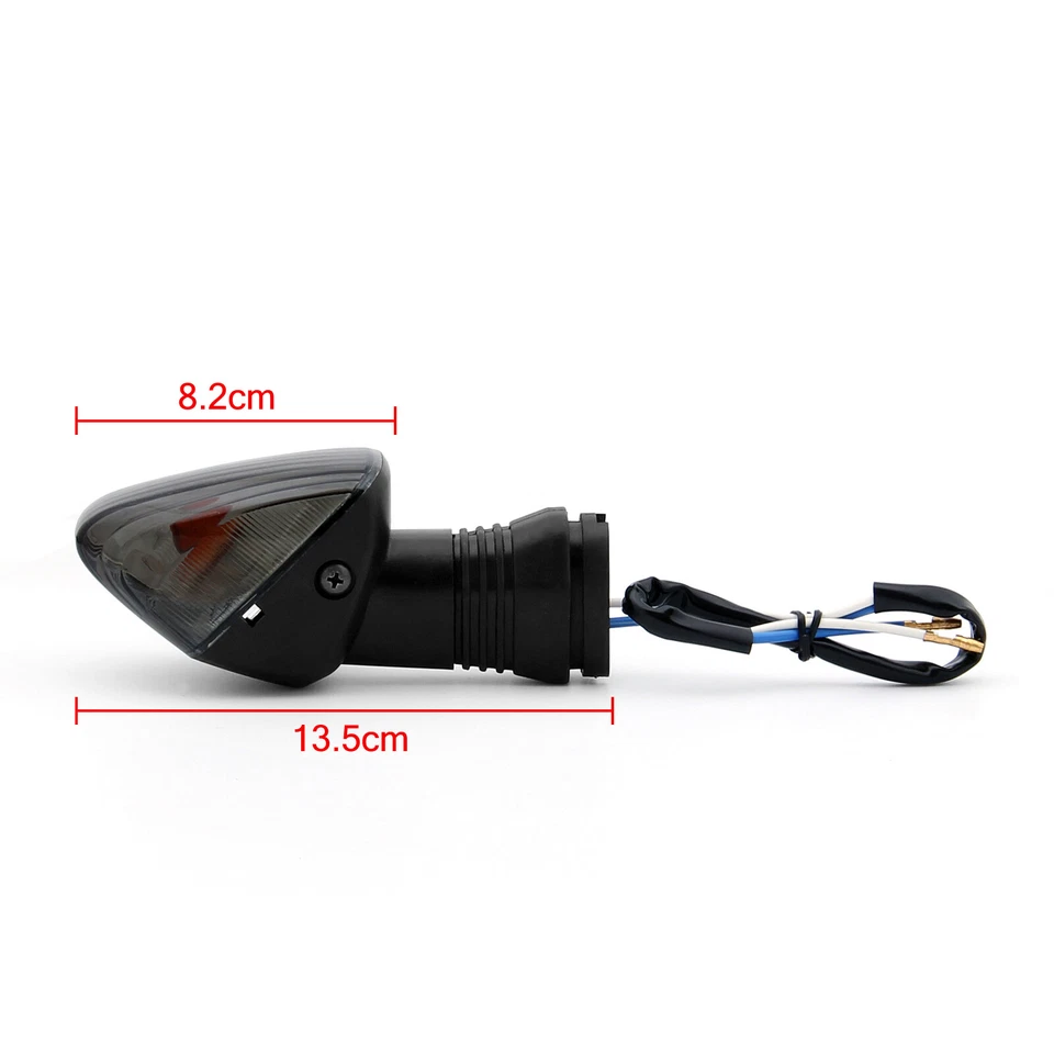 Rear Turn Signals For Kawasaki ZX-6R 2005-2006 KLE 650 Versys 2007-2008 Smoke A - Imagem 3 de 4