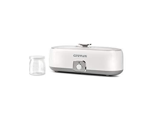 G3 Ferrari G10133 Fermento 4: Yogurtiera Compatta 4 Vasetti in Vetro