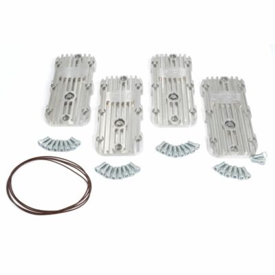 PPE Billet Geared Hub Heat Sink Cover Set For 1992-2006 Hummer H1 HMMWV Humvee