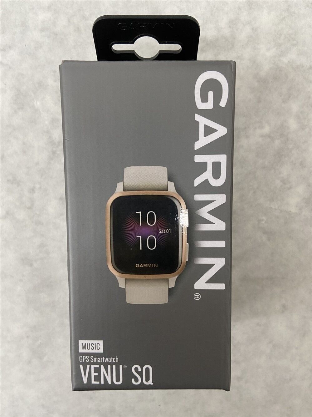 Garmin SQ Music Edition GPS Smartwatch Rose Gold Light Silicone Band 753759260576 | eBay