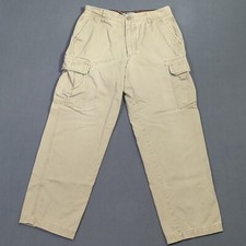 Nike ACG Pants Men's 34x32 Fits 31x30 Beige Cotton Cargo Vintage Y2K Utility