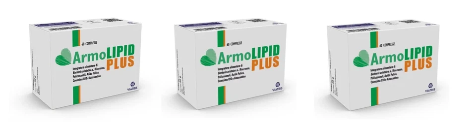 MEDA/MYLAN/VIATRIS armolipid plus 60compresse-3confezioni x60cpr=tot 180cpr