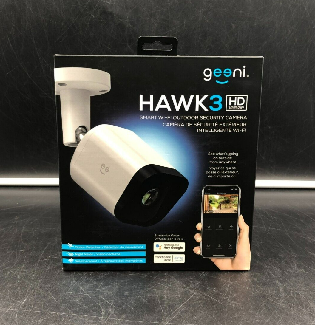 HOT Geeni Hawk Geeni Smart Wifi Camera Geeni Hawk HD 1080p