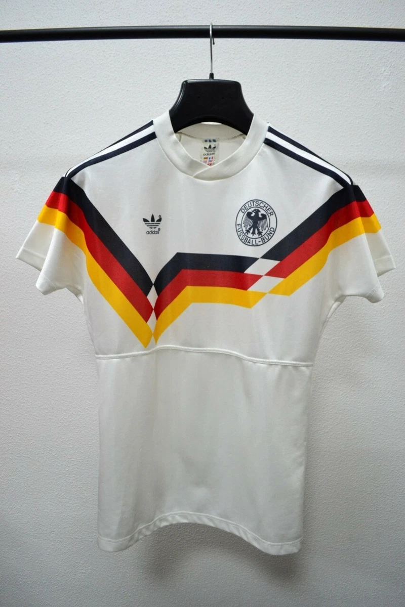 Babosa de mar Doctrina prioridad Original West Germany National Team 1990-1991-1992 Home Jersey Adidas Shirt  | eBay