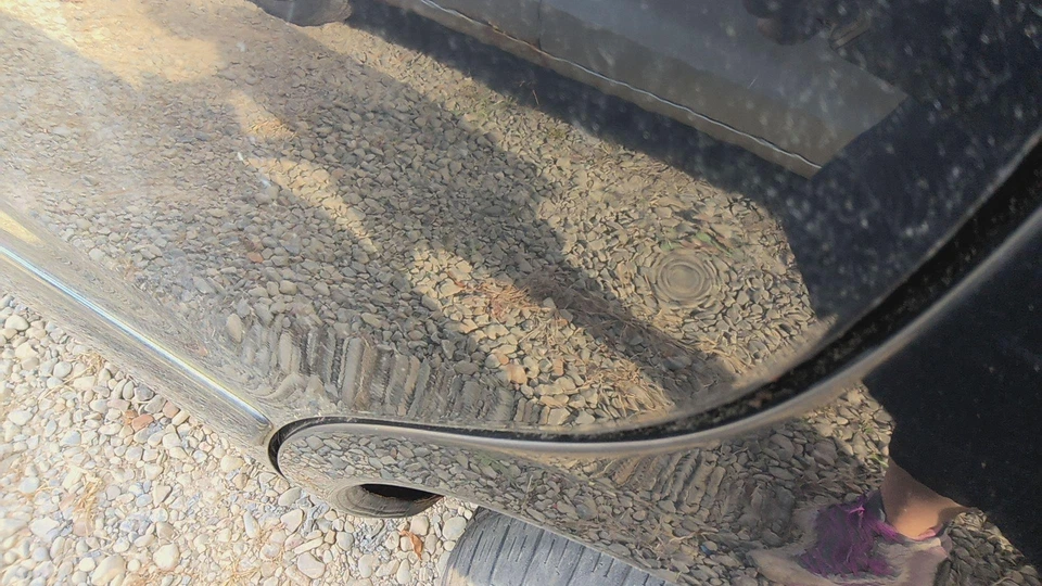 05 TOYOTA HIGHLANDER Rear Door Driverblack=202dingsscratchesrusty Seam Foto 2 de 4