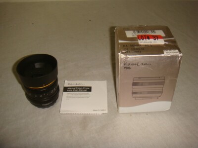 KAMLAN KL 50MM F1.1 ASP-C LARGE APERATURE PRIME PORTRAIT LENS FOR FUJI X MOUNT