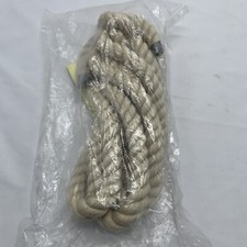 Frontier Market Solutions FMS Super Soft Triple Strand Twisted Cotton Rope 10ft