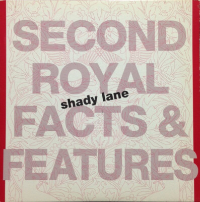 Second Royal Facts & Features - Shady Lane / VG+ / 7'''', Single