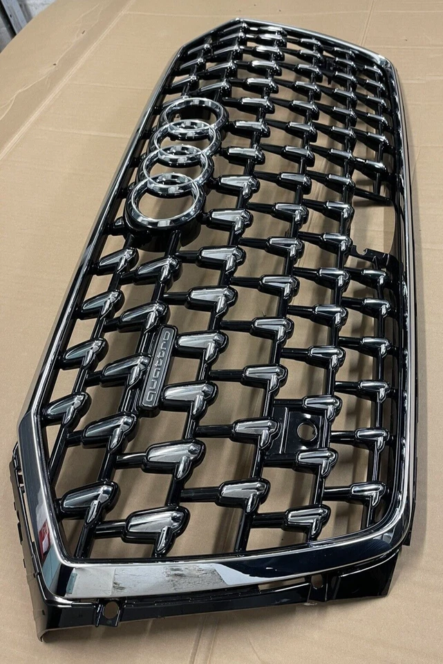 REJILLA PARACHOQUES DELANTERO ORIGINAL AUDI A8 S8 FACELIFT QUATTRO 2019-ON 4N0853651 AA AB Foto 3 de 4
