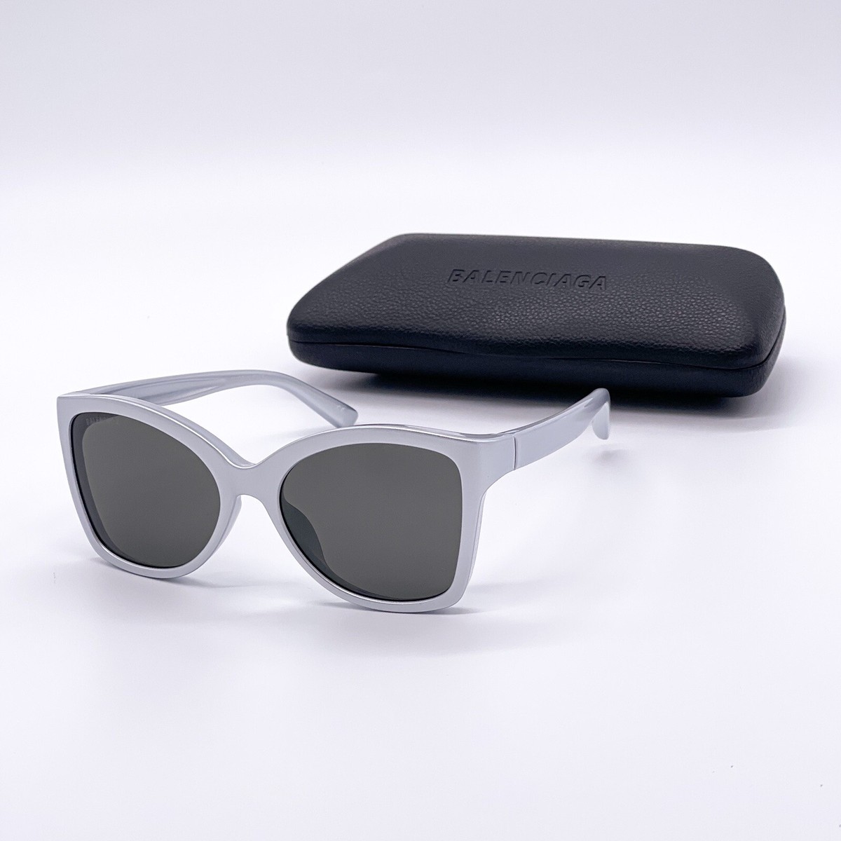 NEW BALENCIAGA BB0150S 003 SUNGLASSES SILVER UNISEX  display picture 2