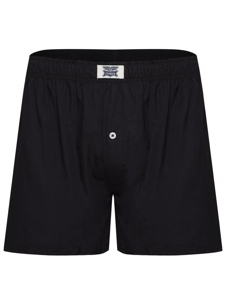 Rivers Mens Underwear Regular Black Boxer / Brief / Shorts All