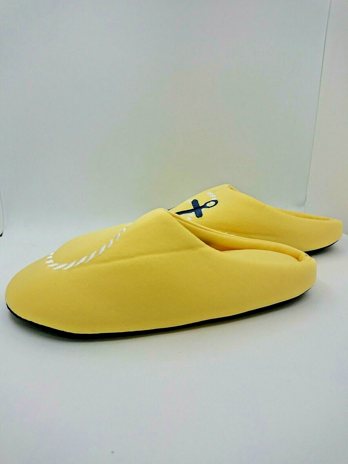 PANTOFOLA D’ORO Pantofole Jeffrey Banks Home Donna Gialle Ancoraggio con Applique