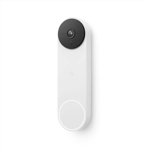 Google Nest Wi-Fi Video Smart Doorbell Camera (Battery Operated) - White