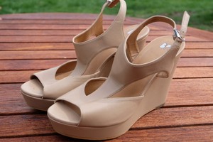 nordstrom nude wedges