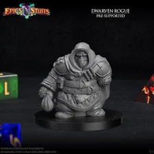 Dwarven Rogue by Epics N Stuffs | D&D | DnD | Print on Demand