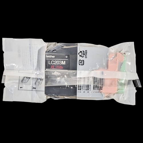 Genuine Brother Innobella Lc203m Ink Cartridge Magenta Inkjet High Yield 550 OEM - 第 1/6 張圖片