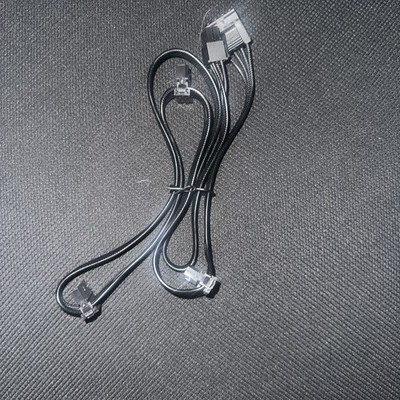 4 pin molex to sata power adapter To a Eg1200G Edge Gold Psu LIAN LI