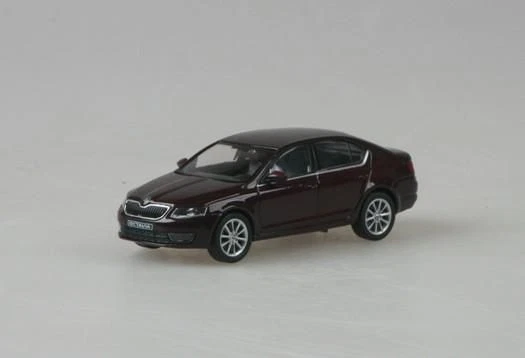 Skoda Octavia III (2012) - Rosso Brunello Metallic ABREX 1:43