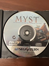 Myst Game Sega Saturn Japan Import US Seller With Manual