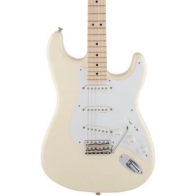 Fender Artist Series Eric Clapton Stratocaster Electric Guitar Olympic White
