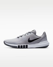Nike Flex Control 4 Light Smoke Grey Running Sneakers CD0197-001 Men's Sizes